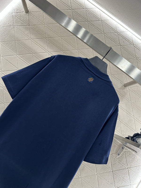 25 New Arrivals Round-Neck Embroidered Short Sleeves
