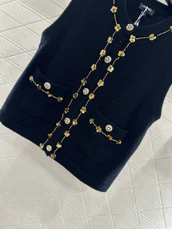 25 New Arrival Beaded Knit Vest