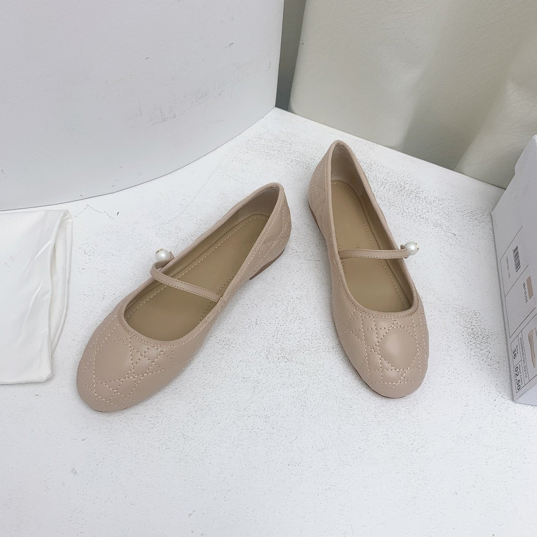 BALLET FLAT BEIGE MOP MIDDLE