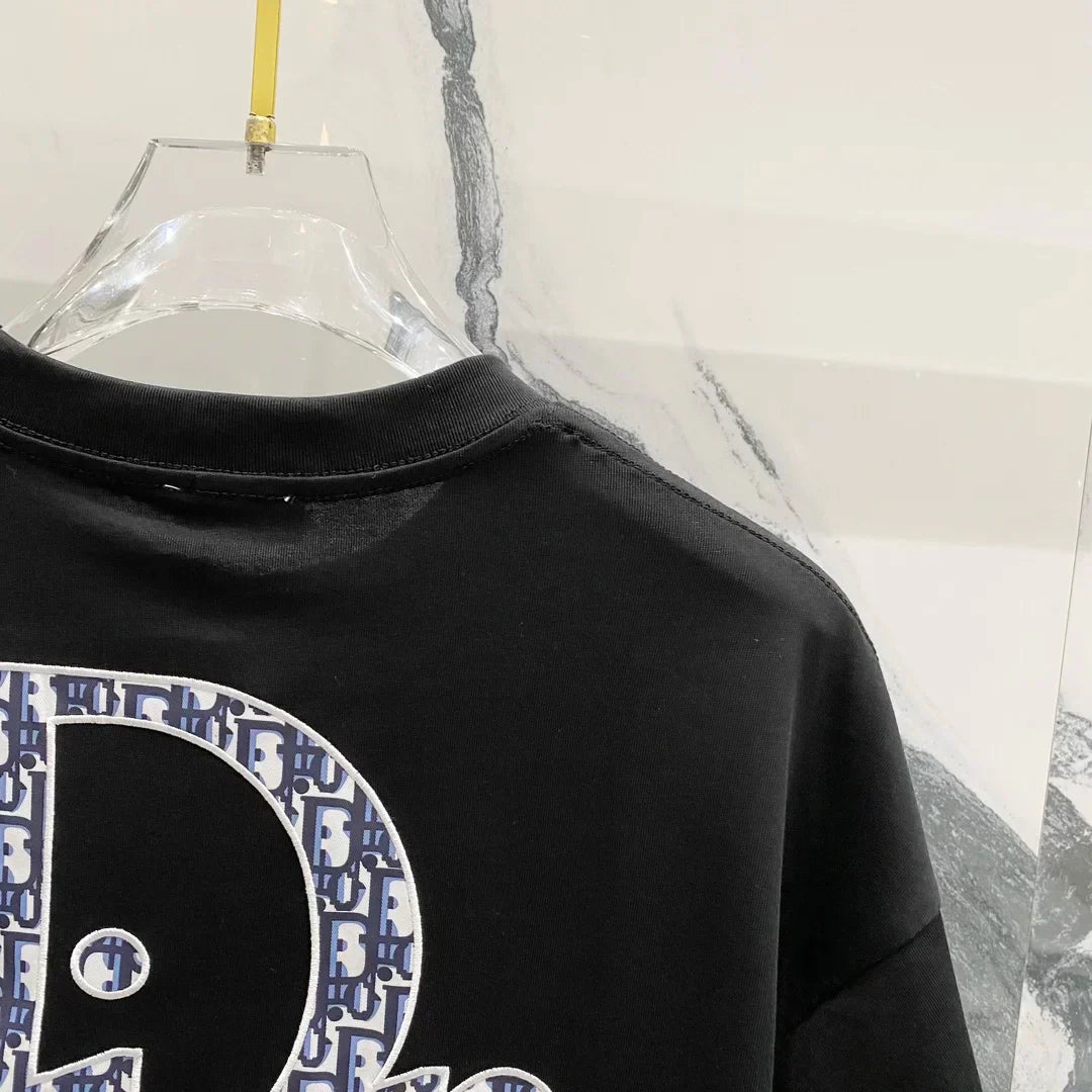 25SS letter embroidered short sleeves