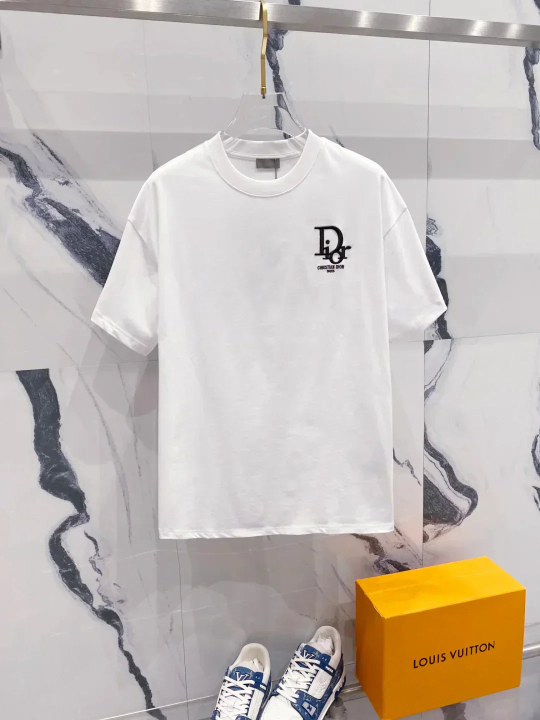 25SS letter embroidered short sleeves