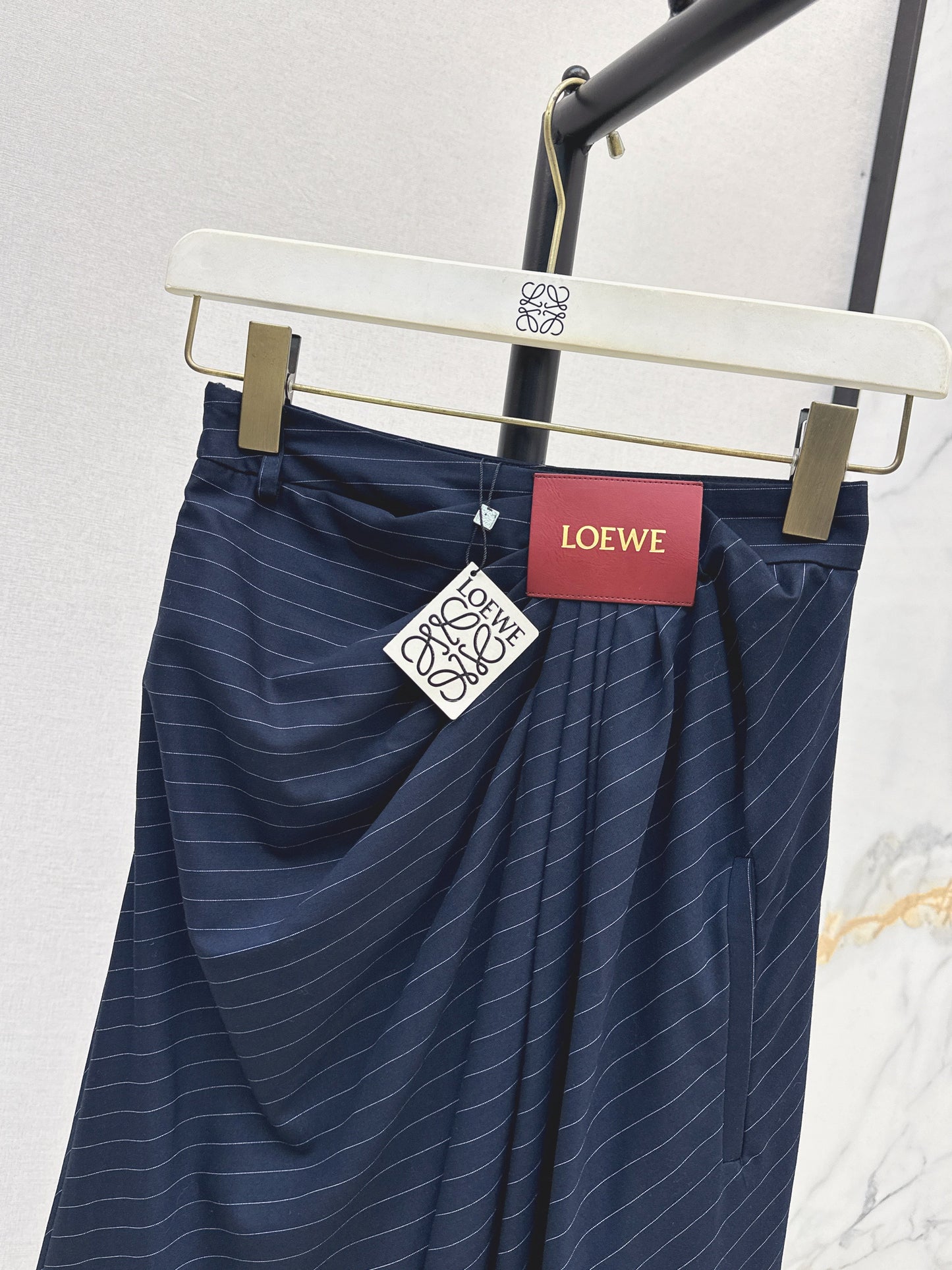 25fw Hanging design trousers