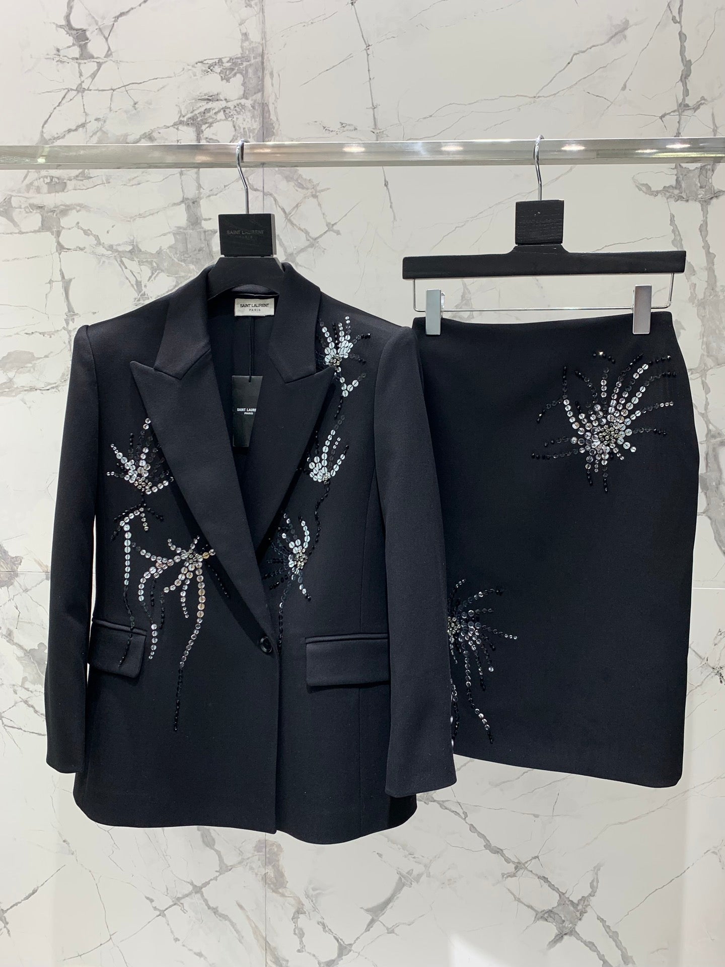 25fw Sequin fireworks suit