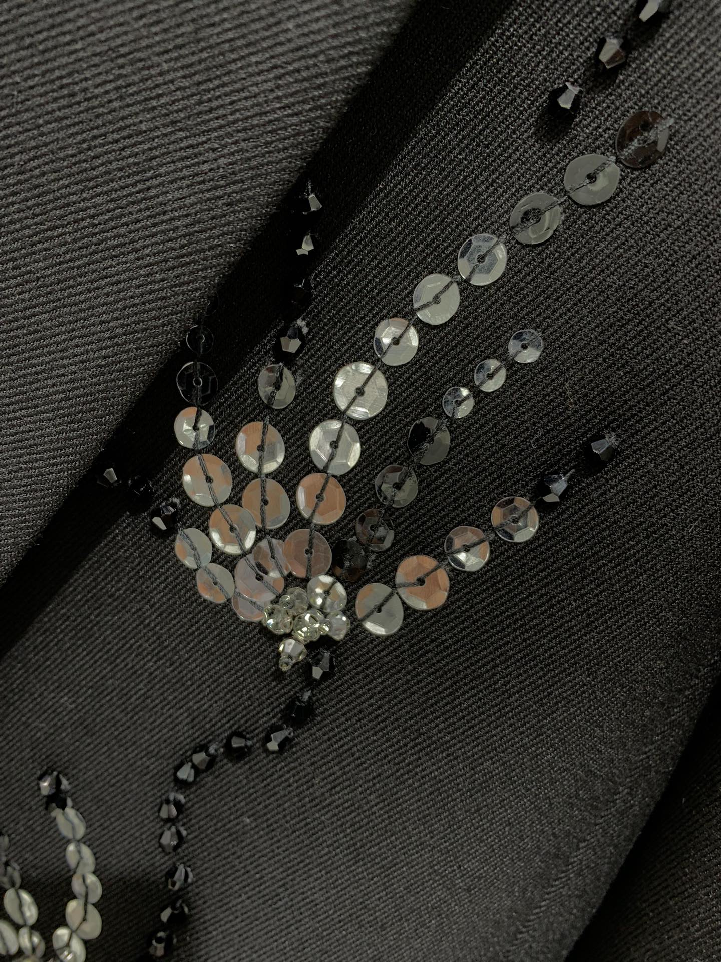 25fw Sequin fireworks suit