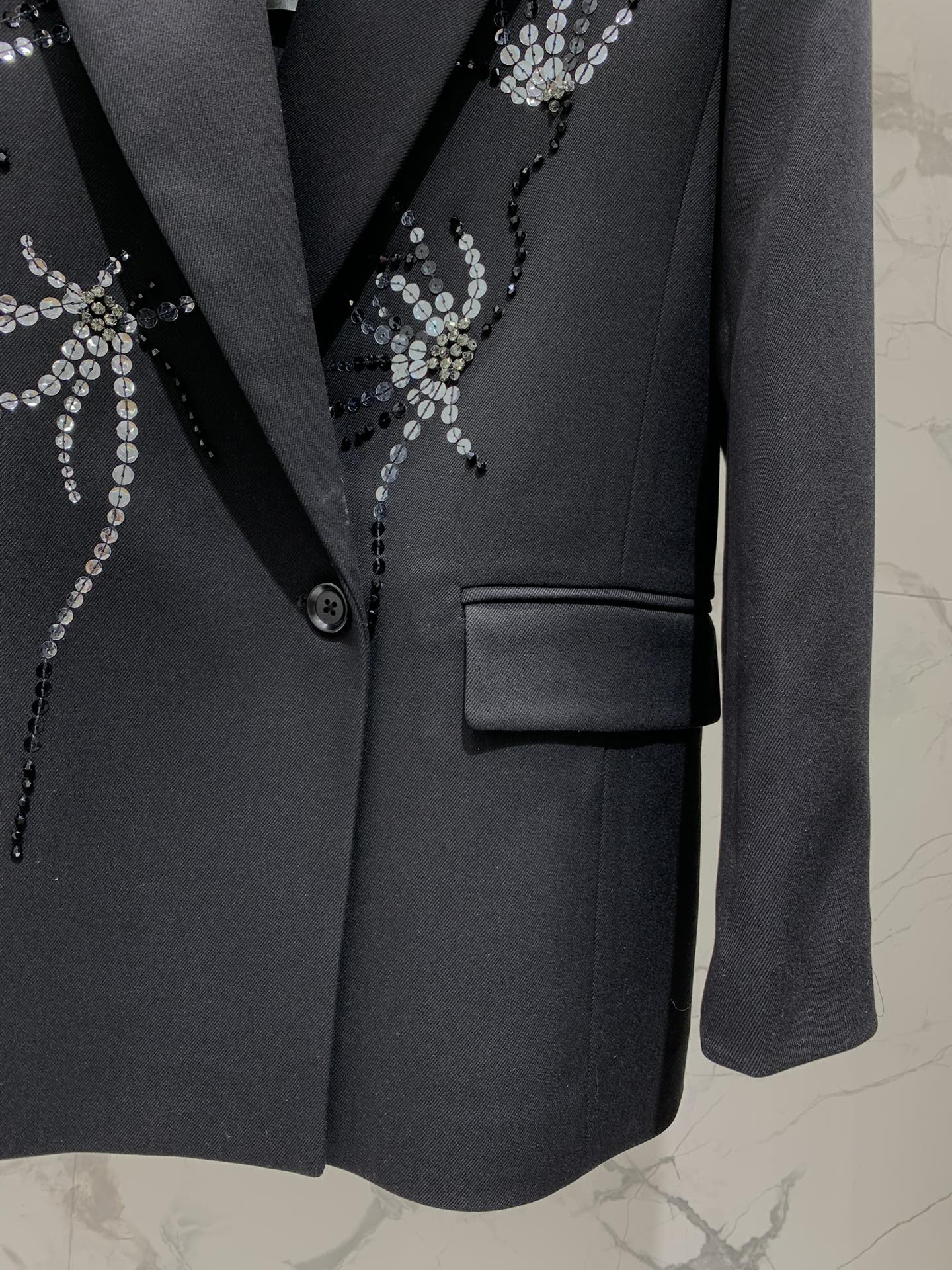 25fw Sequin fireworks suit