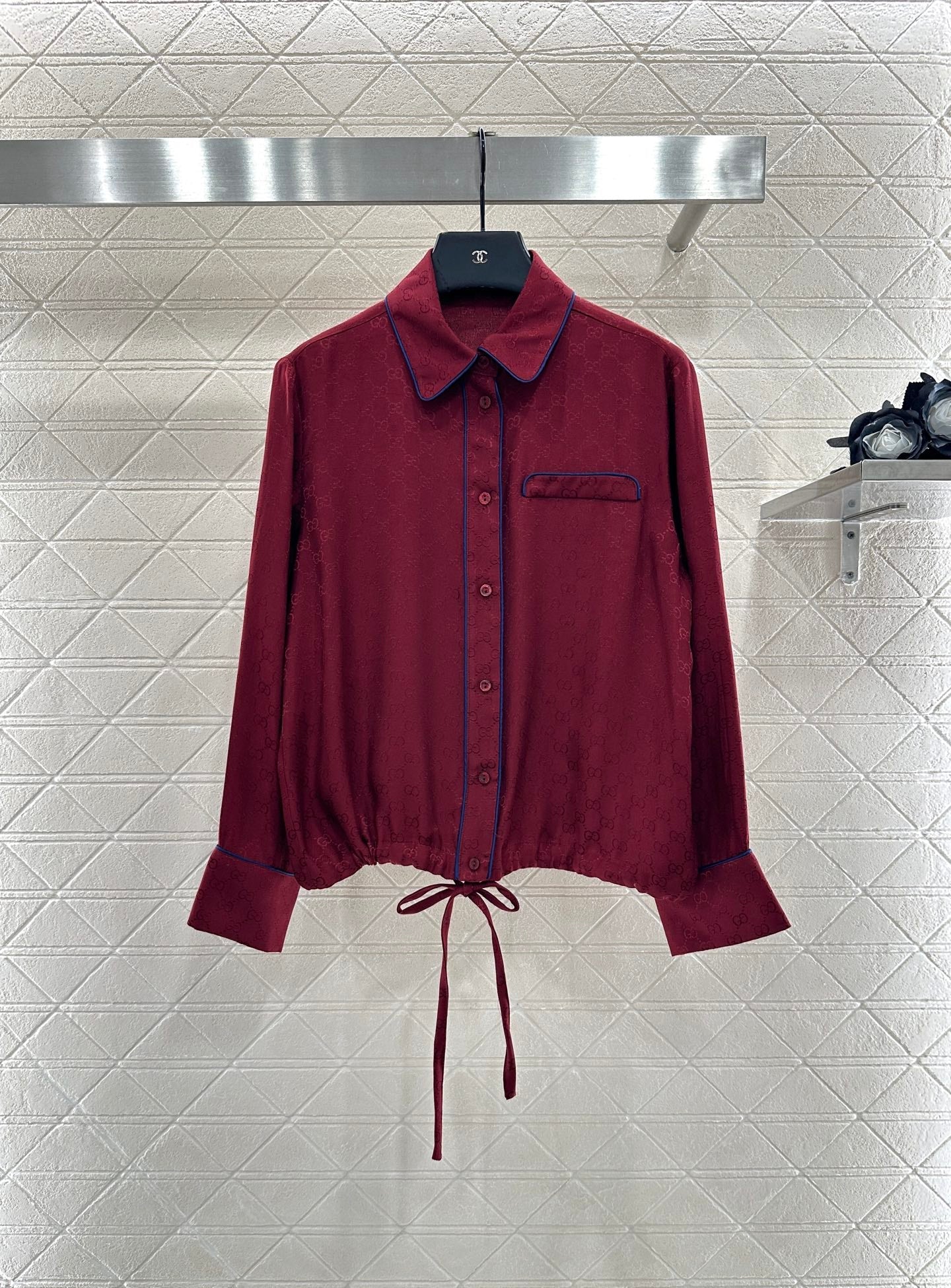25fw Jacquard shirt and pants set