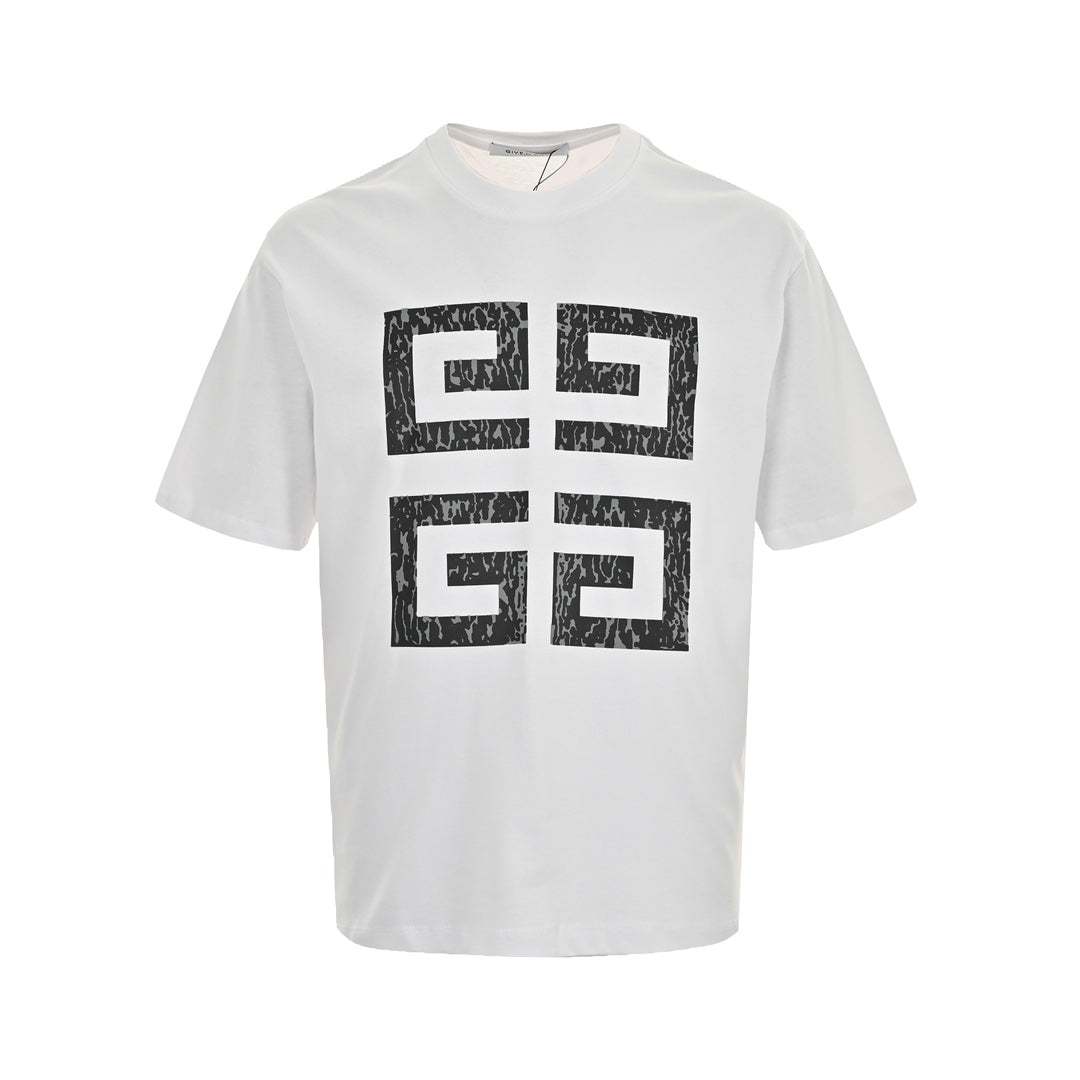 4G large logo printed short sleeves on the chest