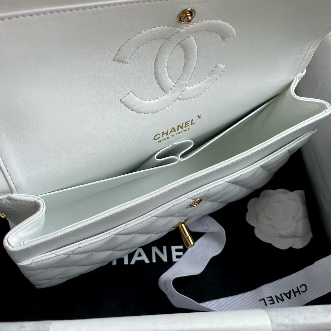 ππππ¦ White Ball Gold--lambskin
