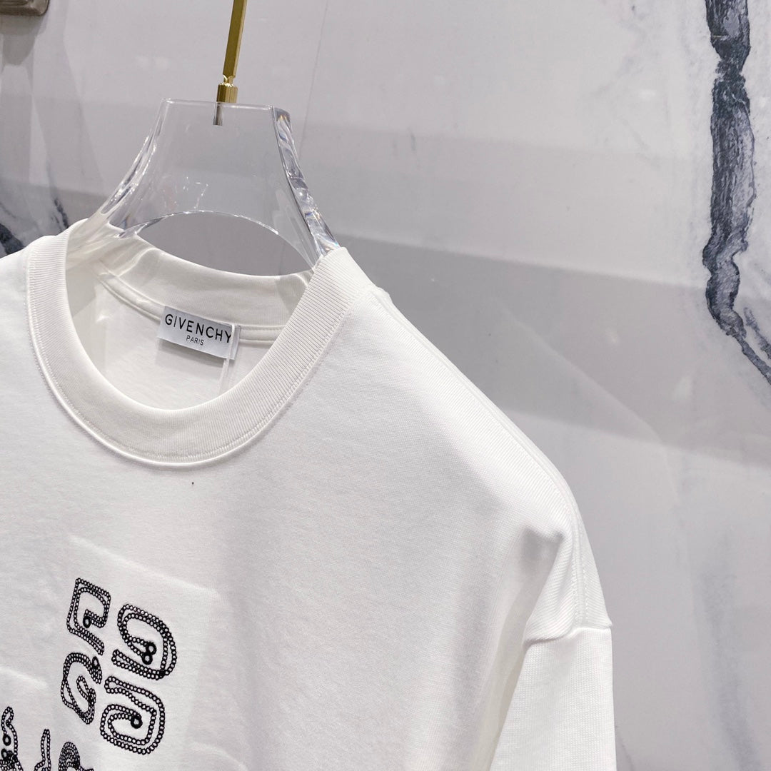 320g round neck short sleeve t-shirt