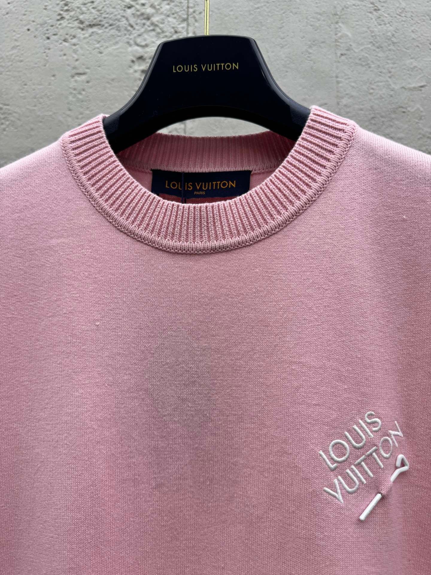 neon pin signature knitted t-shirt