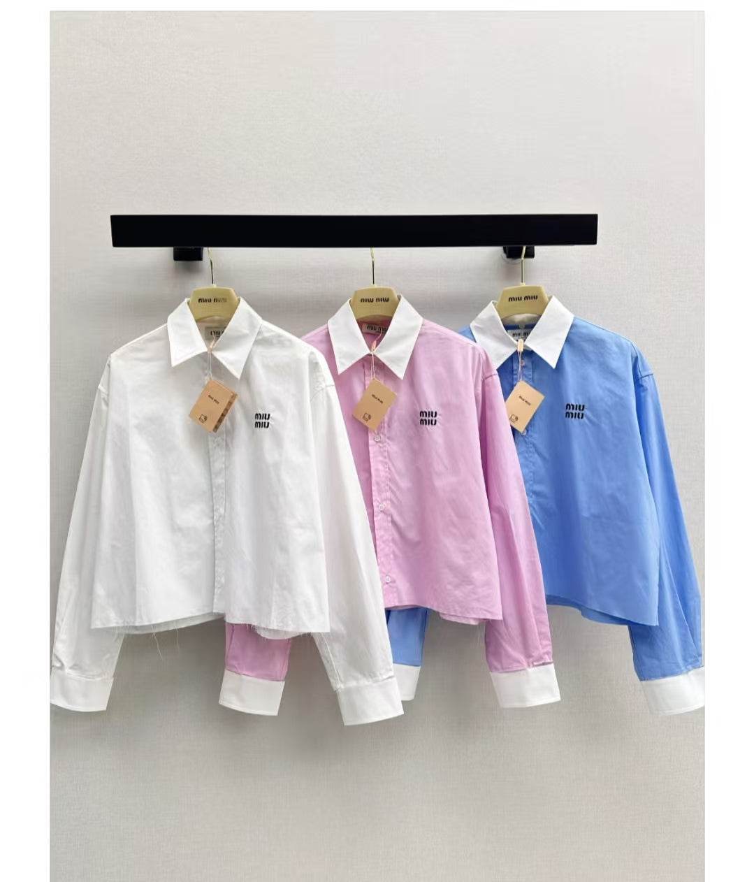 25fw crop shirt