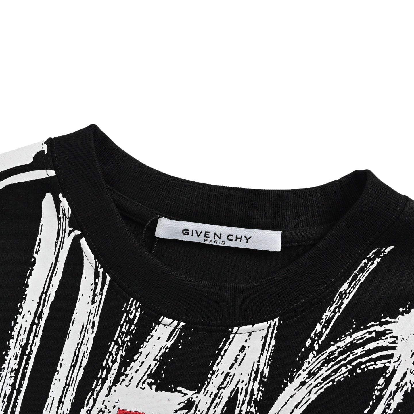25ss graffiti lettering embroidered logo short sleeves