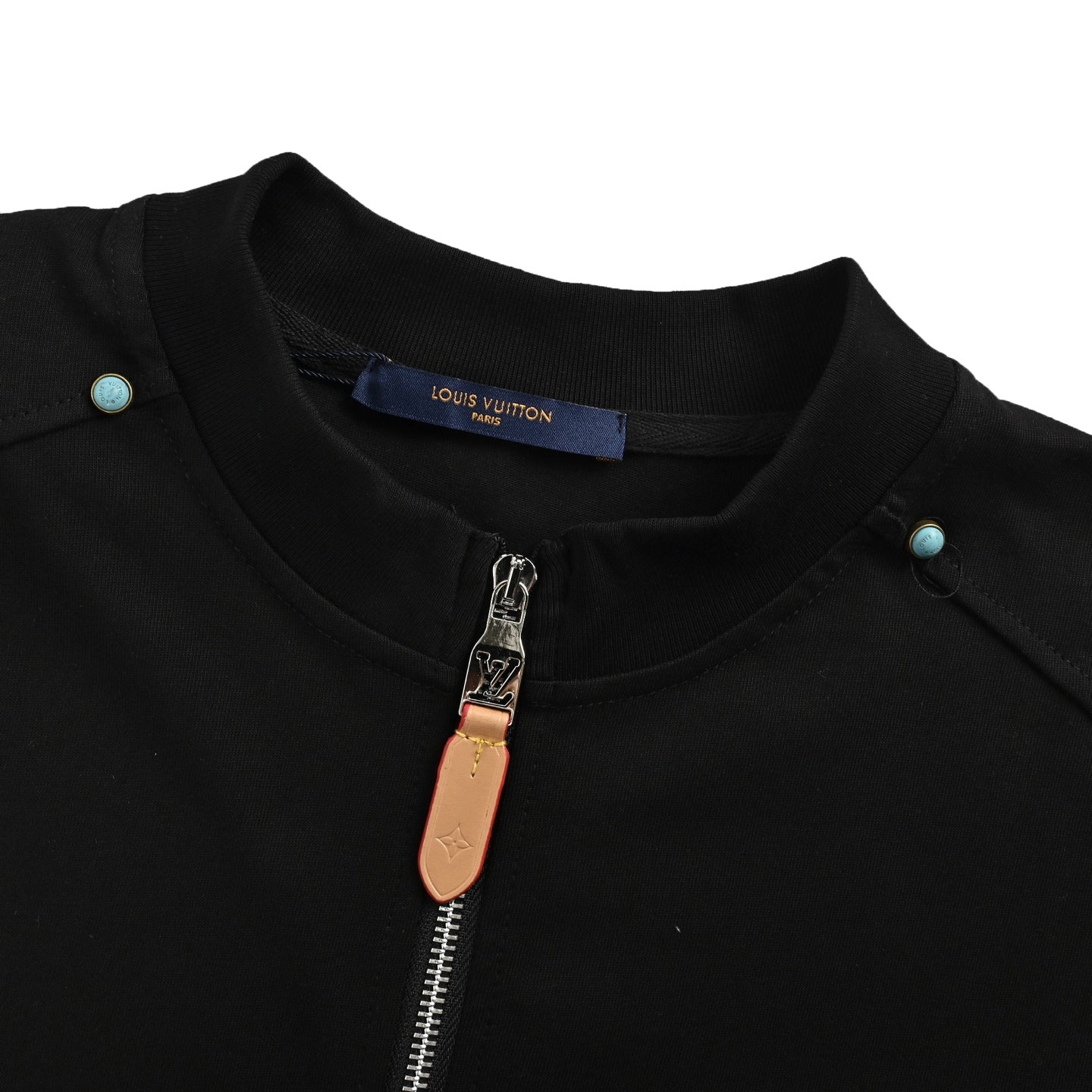 25ss Half Chain Turquoise Rivet Short Sleeve