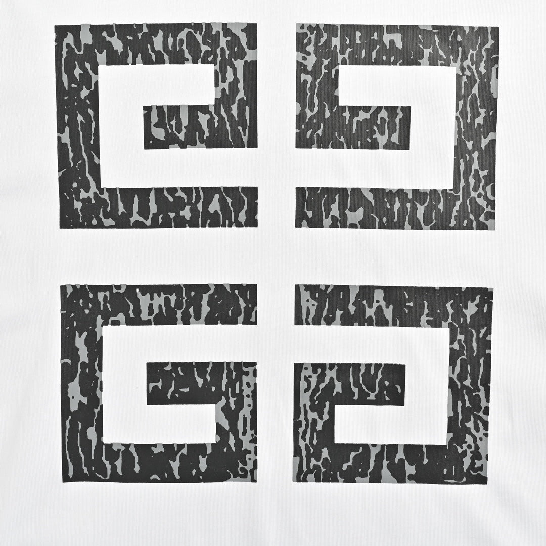 4G large logo printed short sleeves on the chest