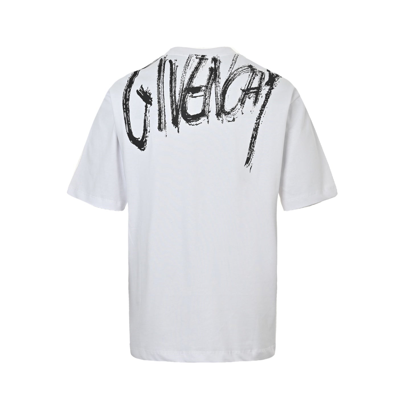 25ss graffiti lettering embroidered logo short sleeves