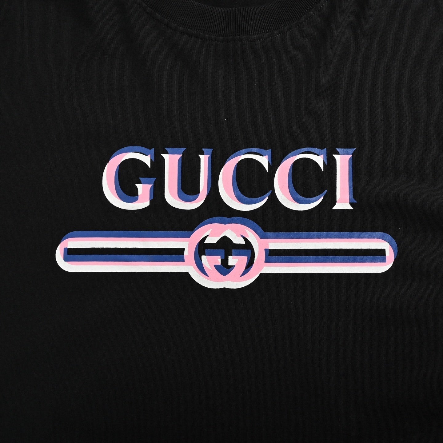 Ghost belt logo print short sleeves