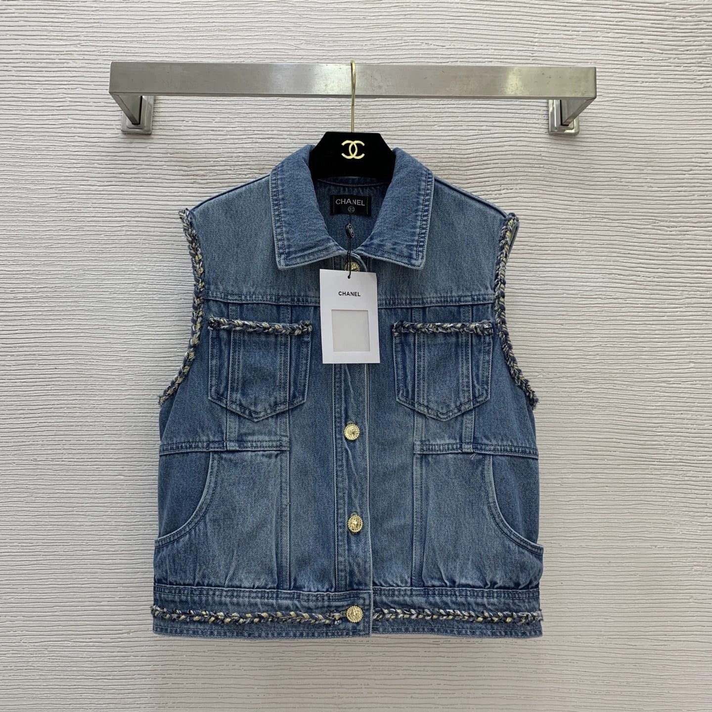 25 new denim twist braided suit