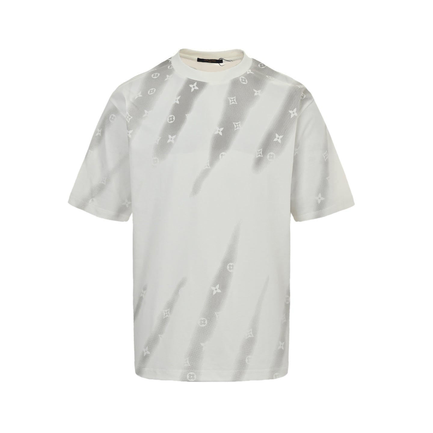 25ss Fully printed old flower splash ink rendering printed short sleeves