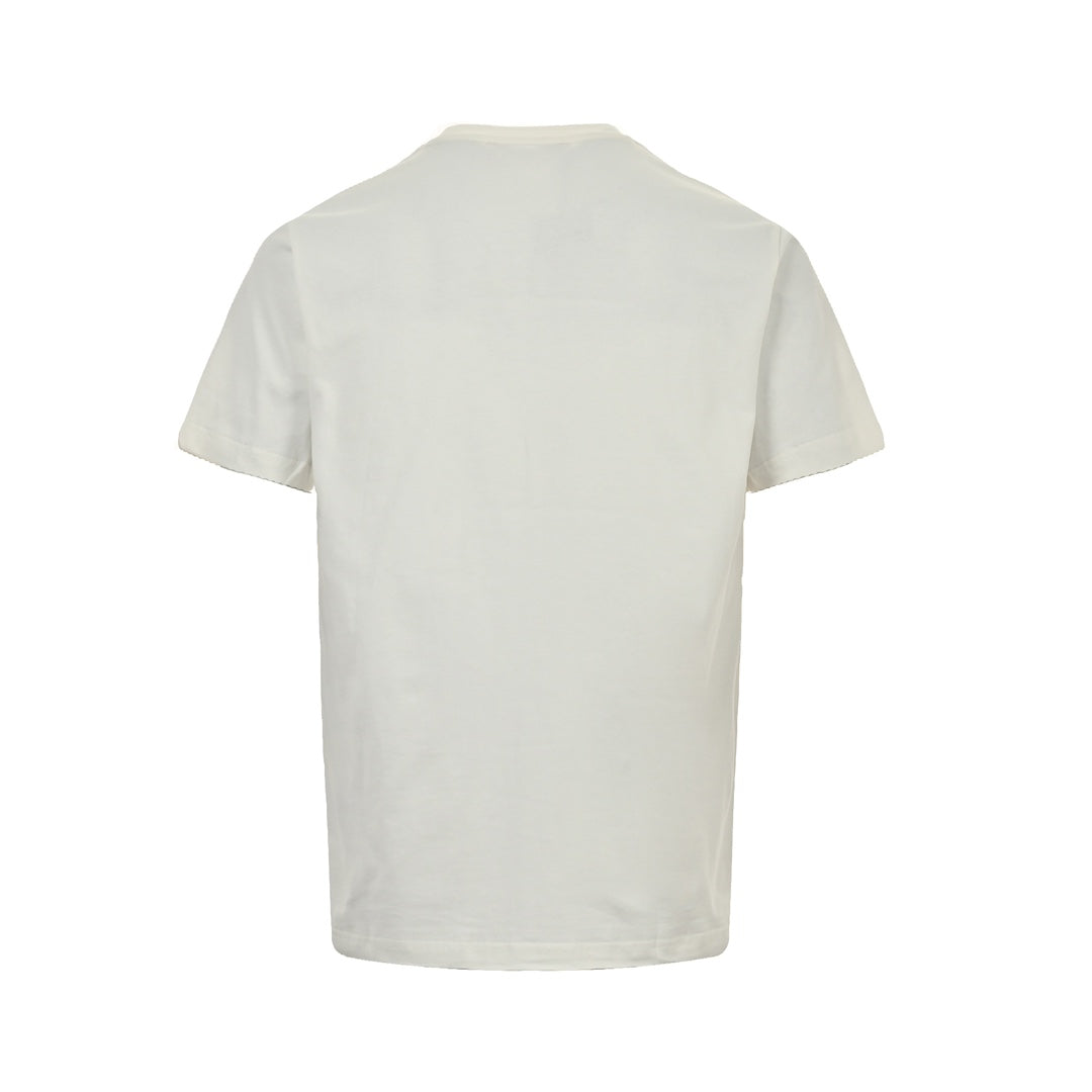 Love tongue foam printed short sleeves