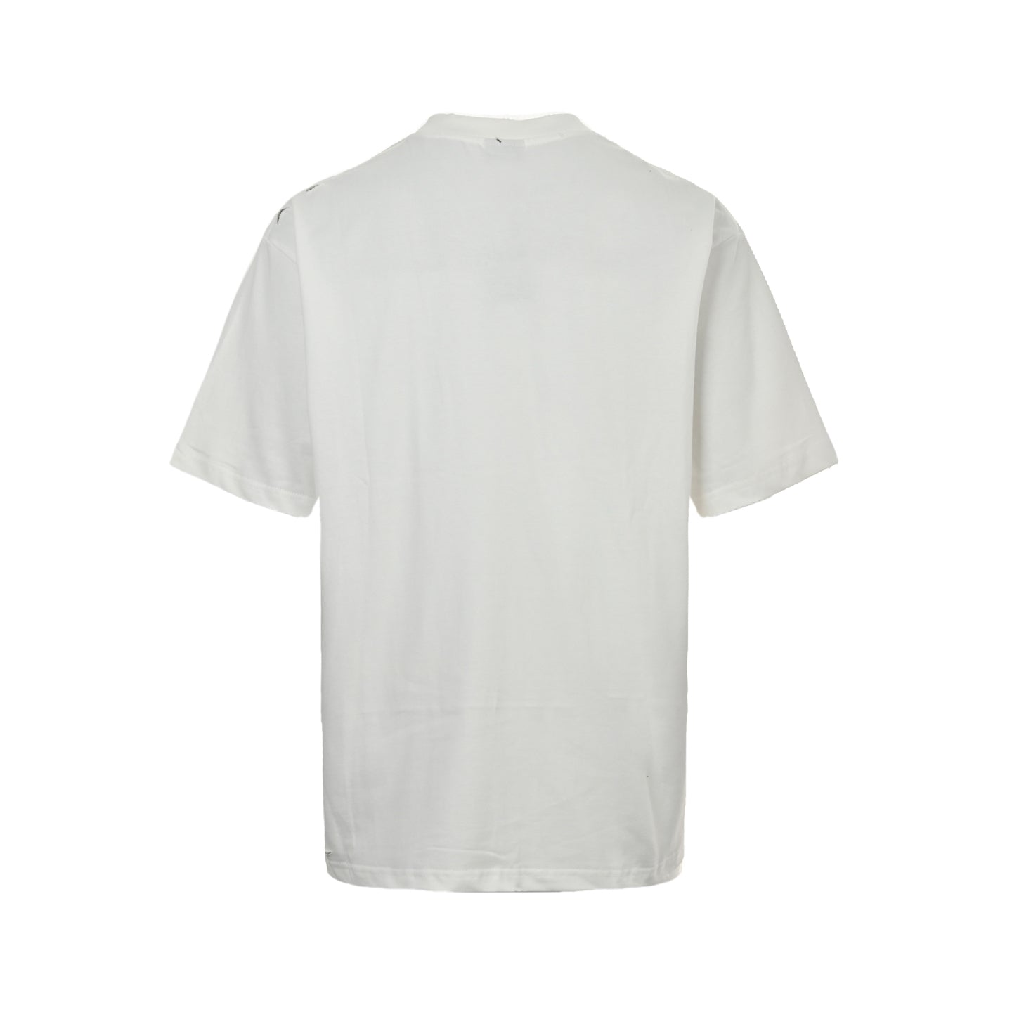 emoticon print short sleeves