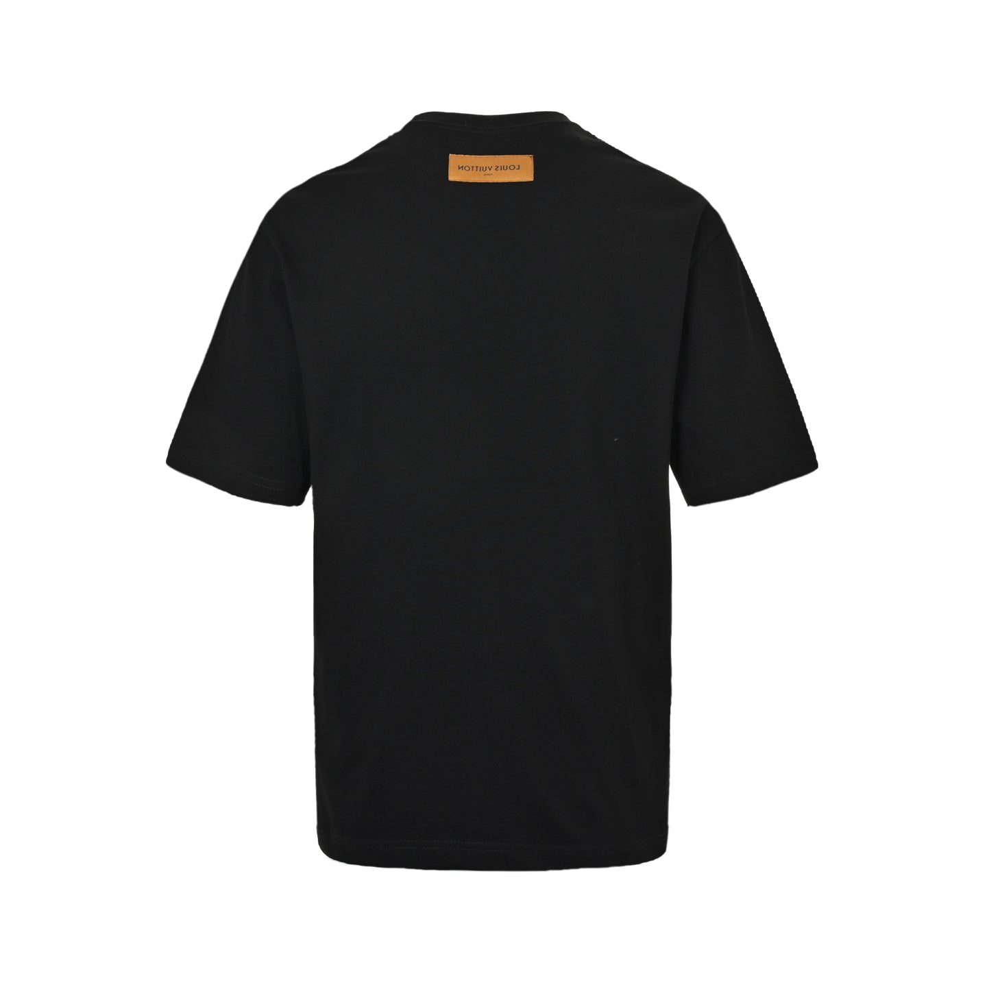 comic cartoon flame letter print short sleeves