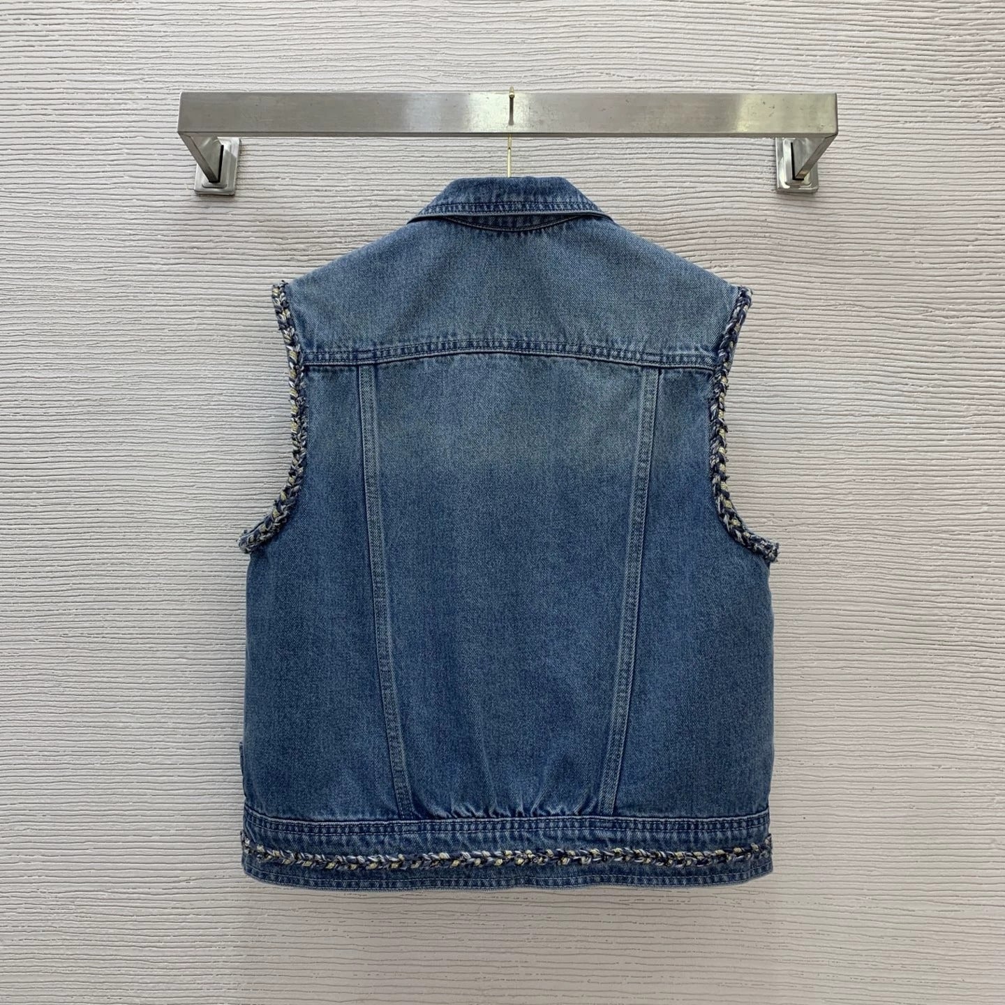 25 new denim twist braided suit