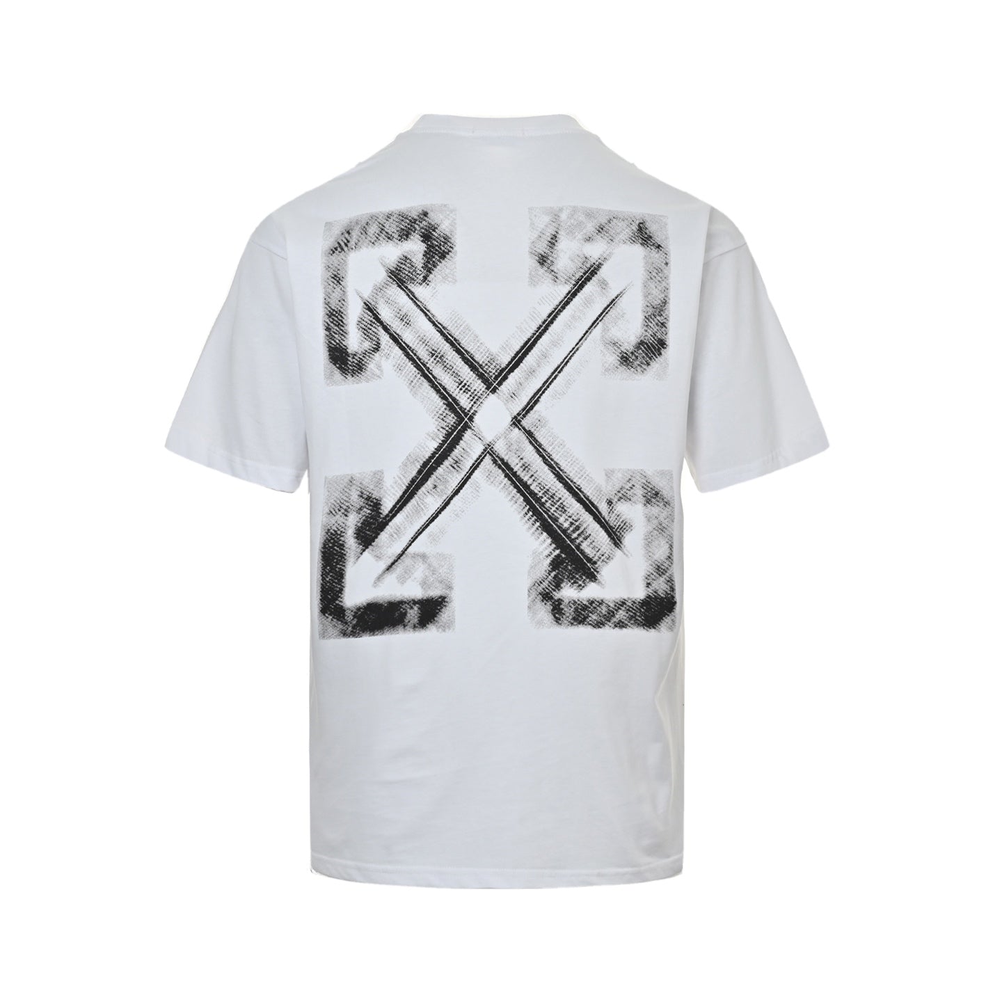 smoke arrow print short sleeves