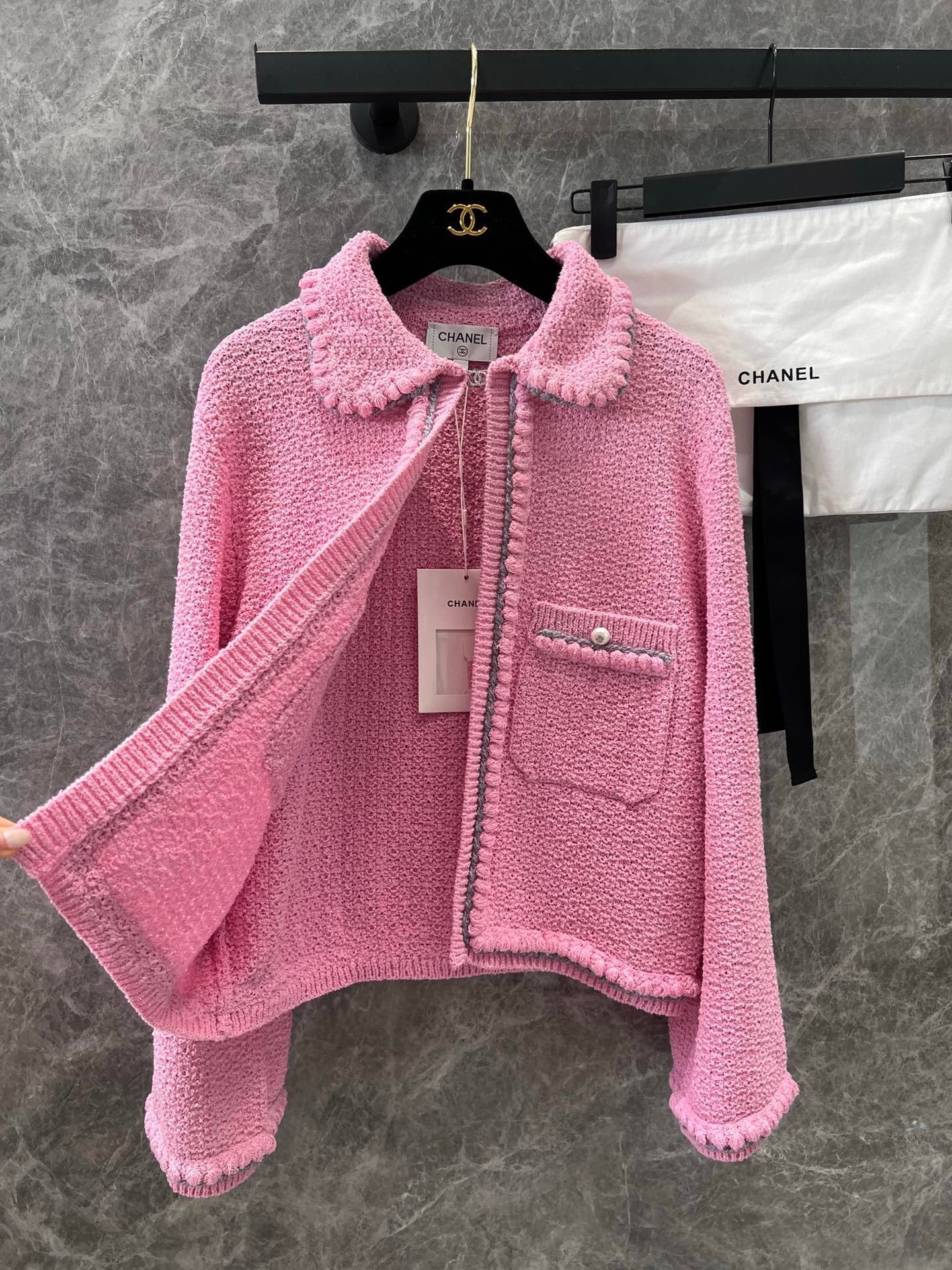 CH 25ss knitted cardigan
