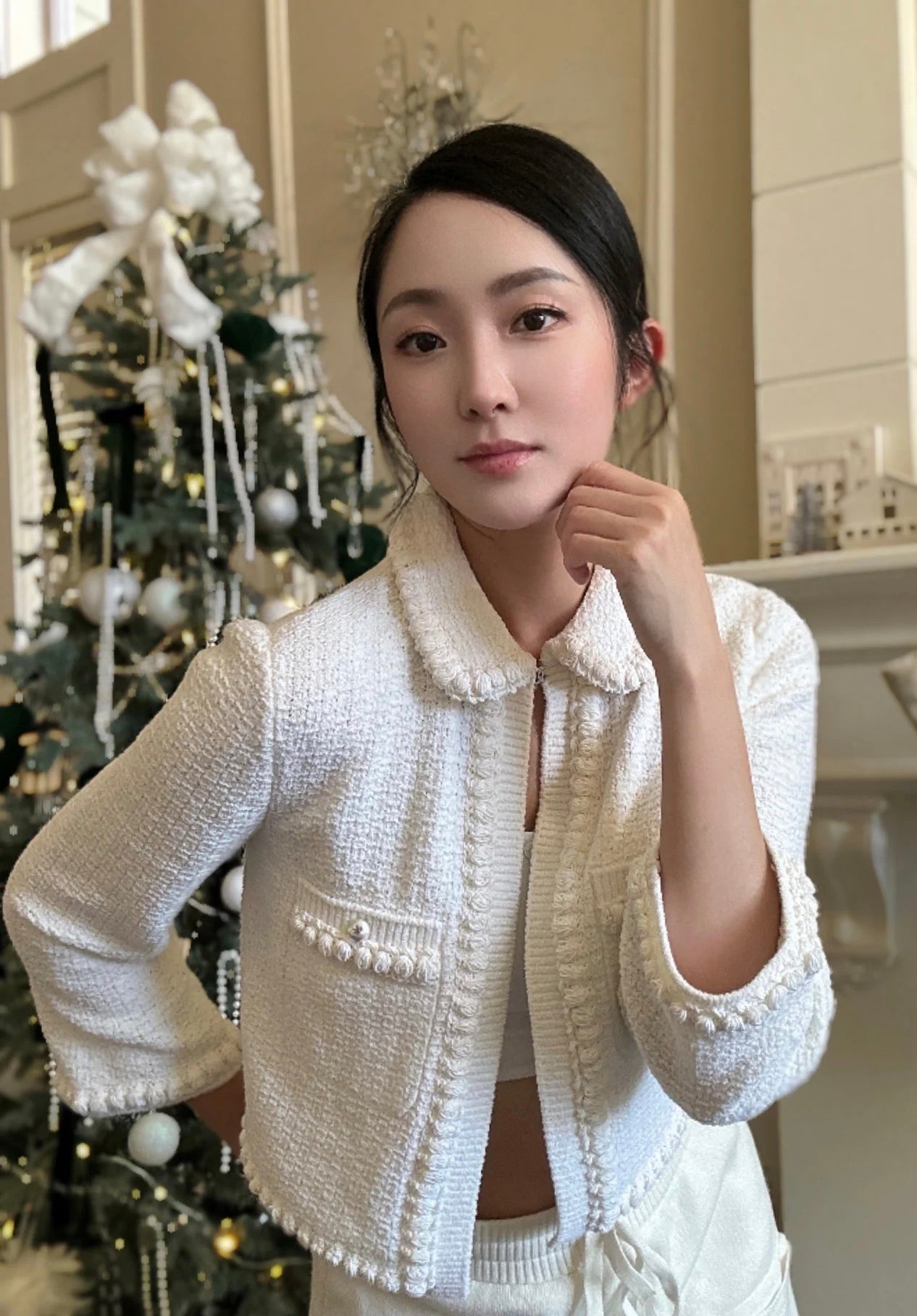 CH 25ss knitted cardigan