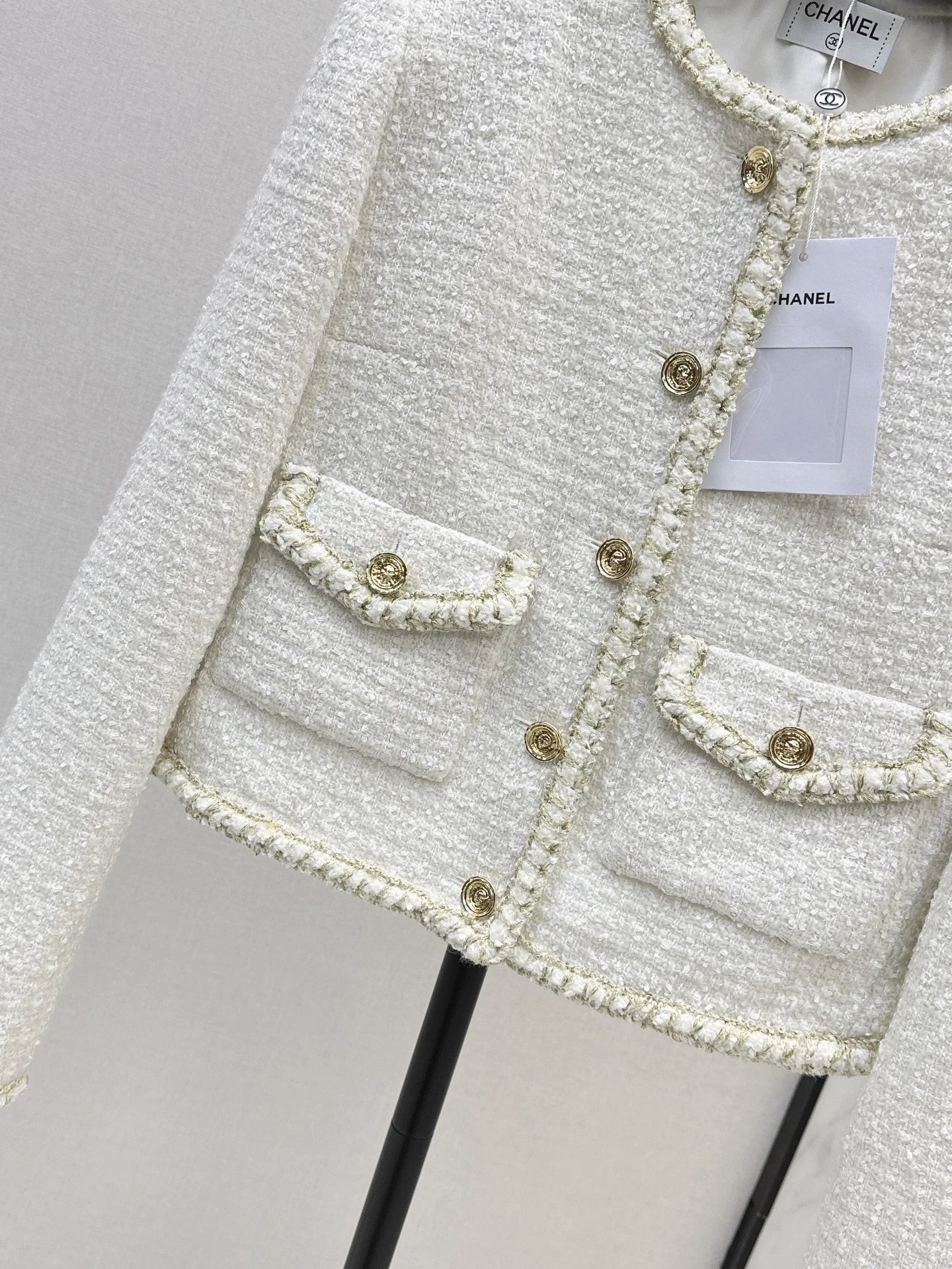 25fw Double pocket decorative border small jacket
