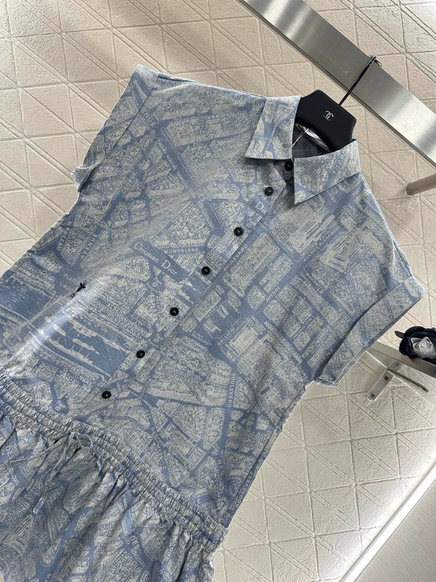 D 25 jacquard dress