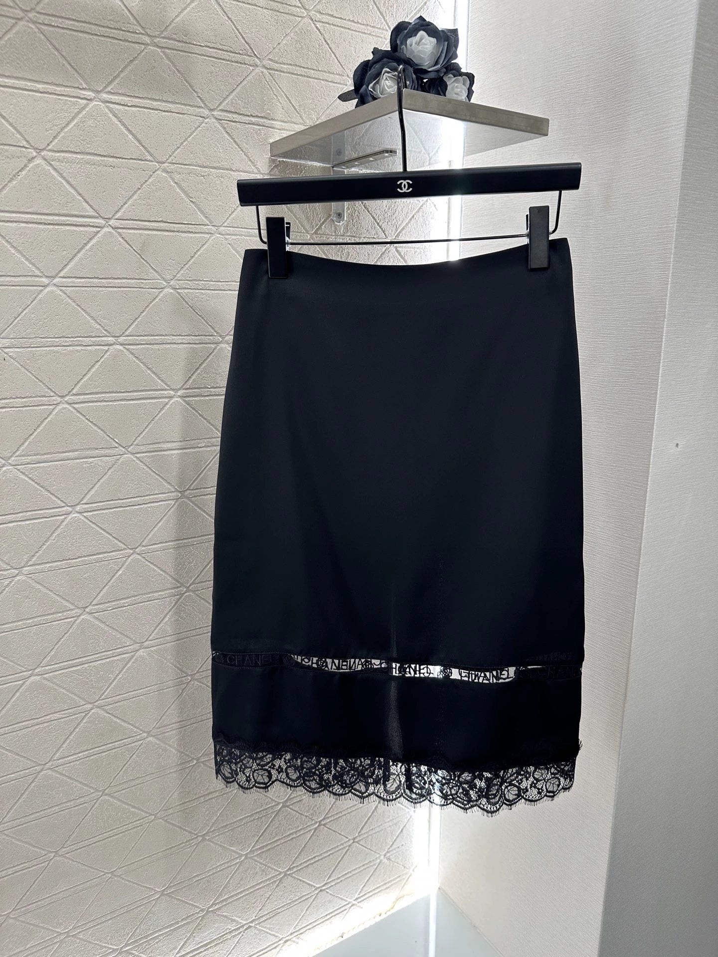 25 Lace Embroidered Skirt