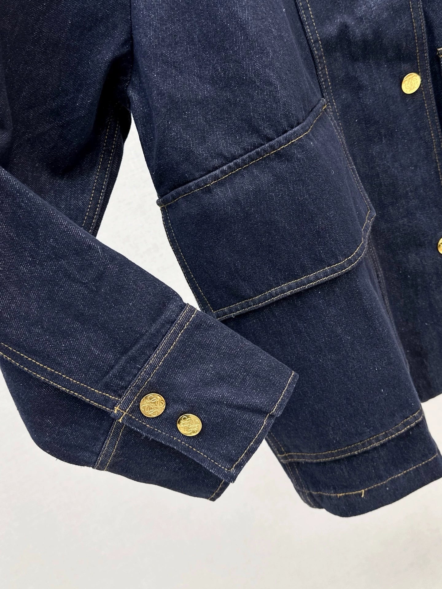 25fw Collar denim jacket