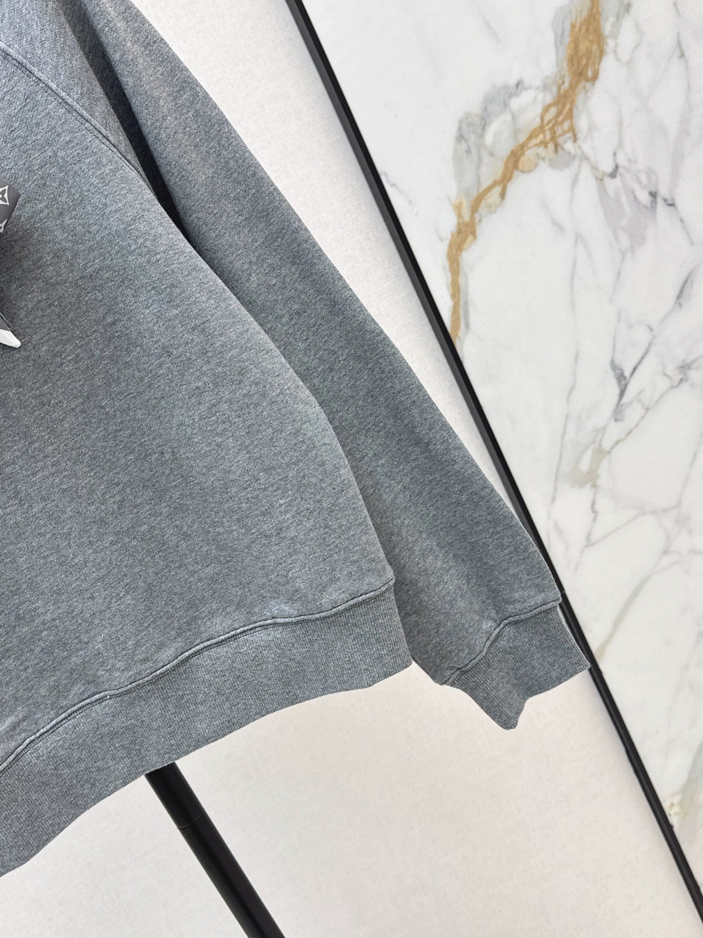 25fw Silk scarf pullover hoodie