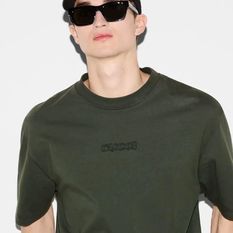 25 logo embroidered short sleeves