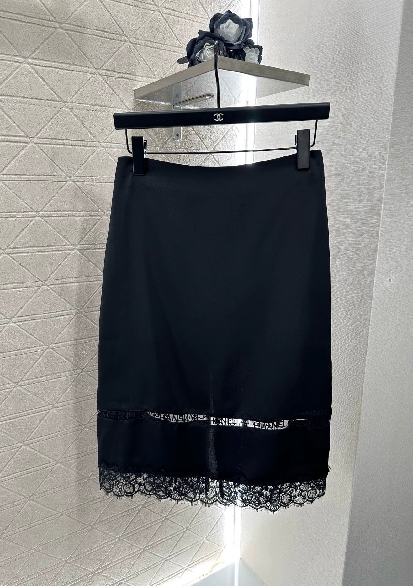 25 Lace Embroidered Skirt