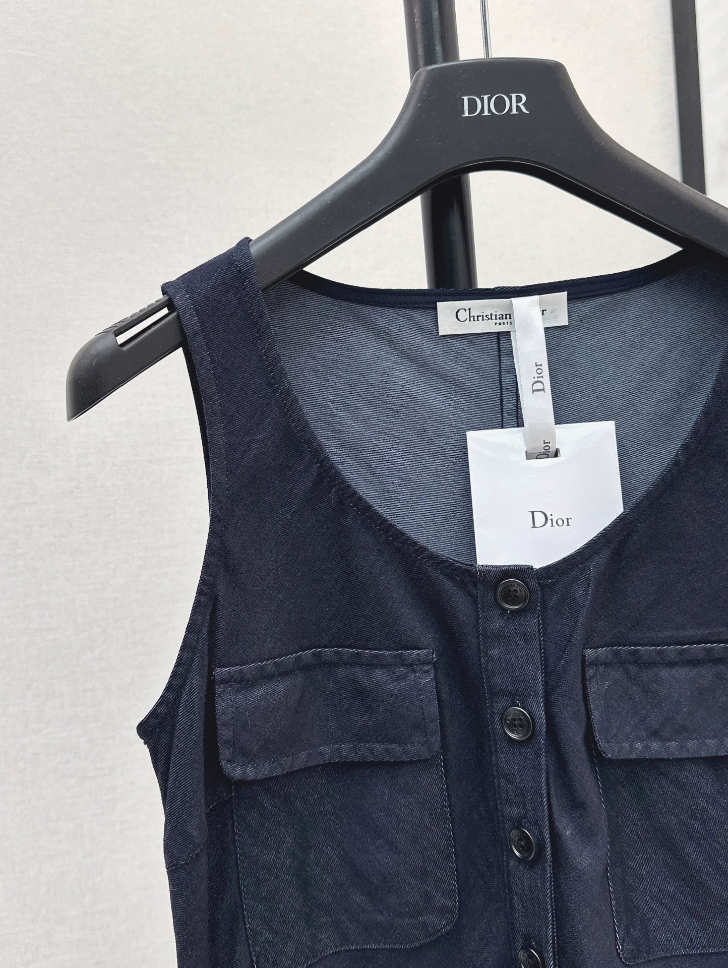 25fw Cowboy vest dress
