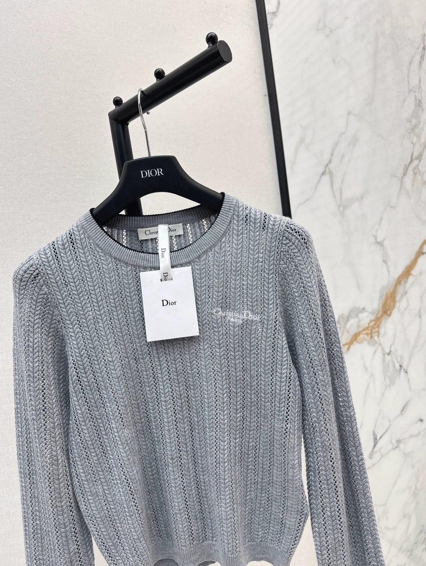 25fw Long sleeved knitted sweater