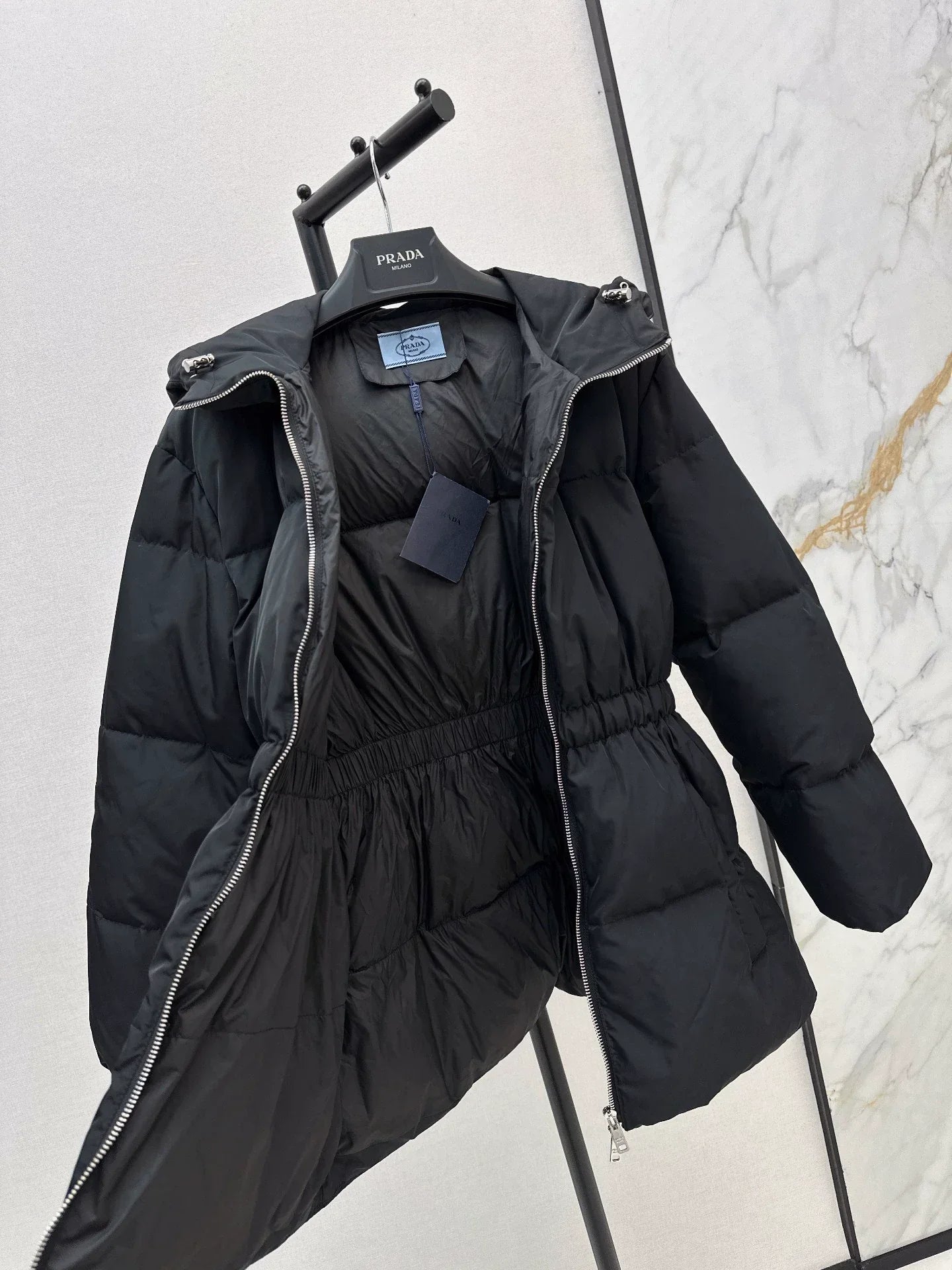25fw Clean version waist down jacket