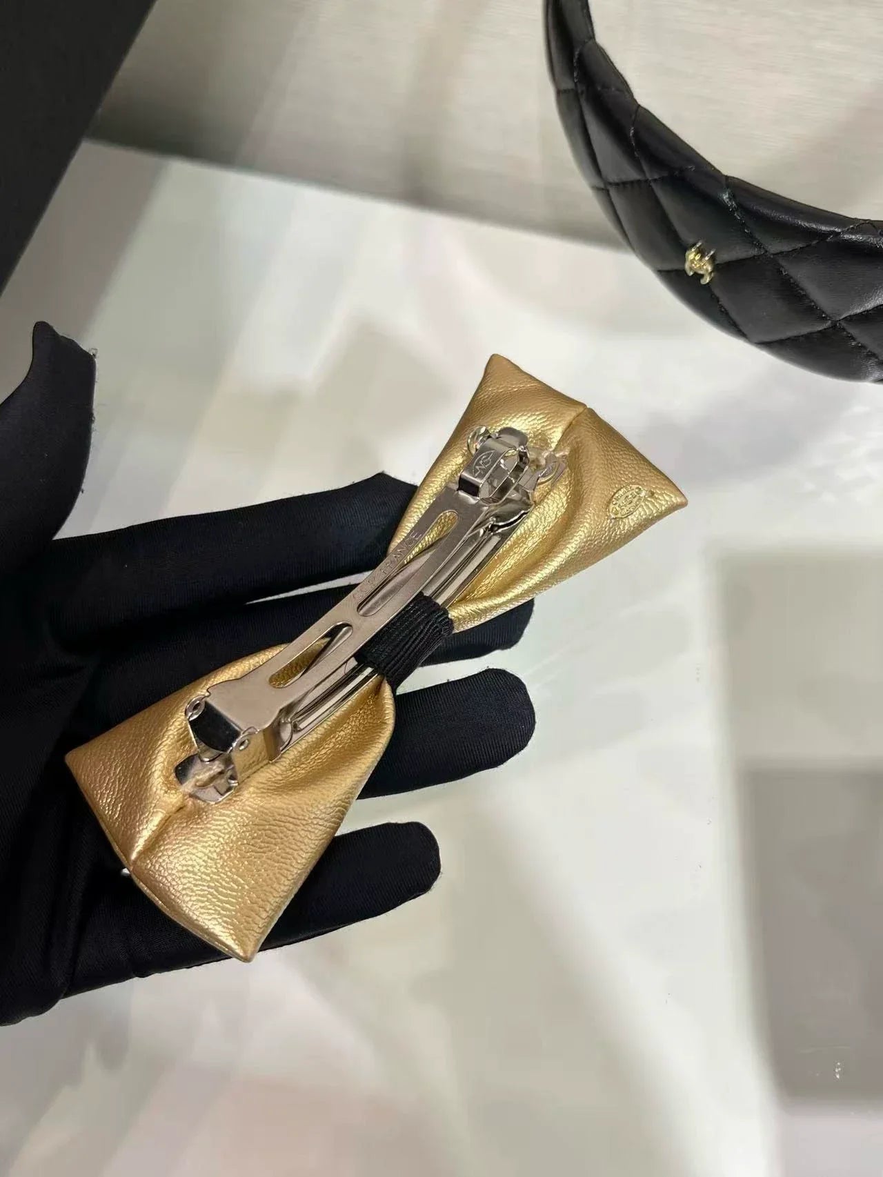 25B New Double C Bow Hairpin