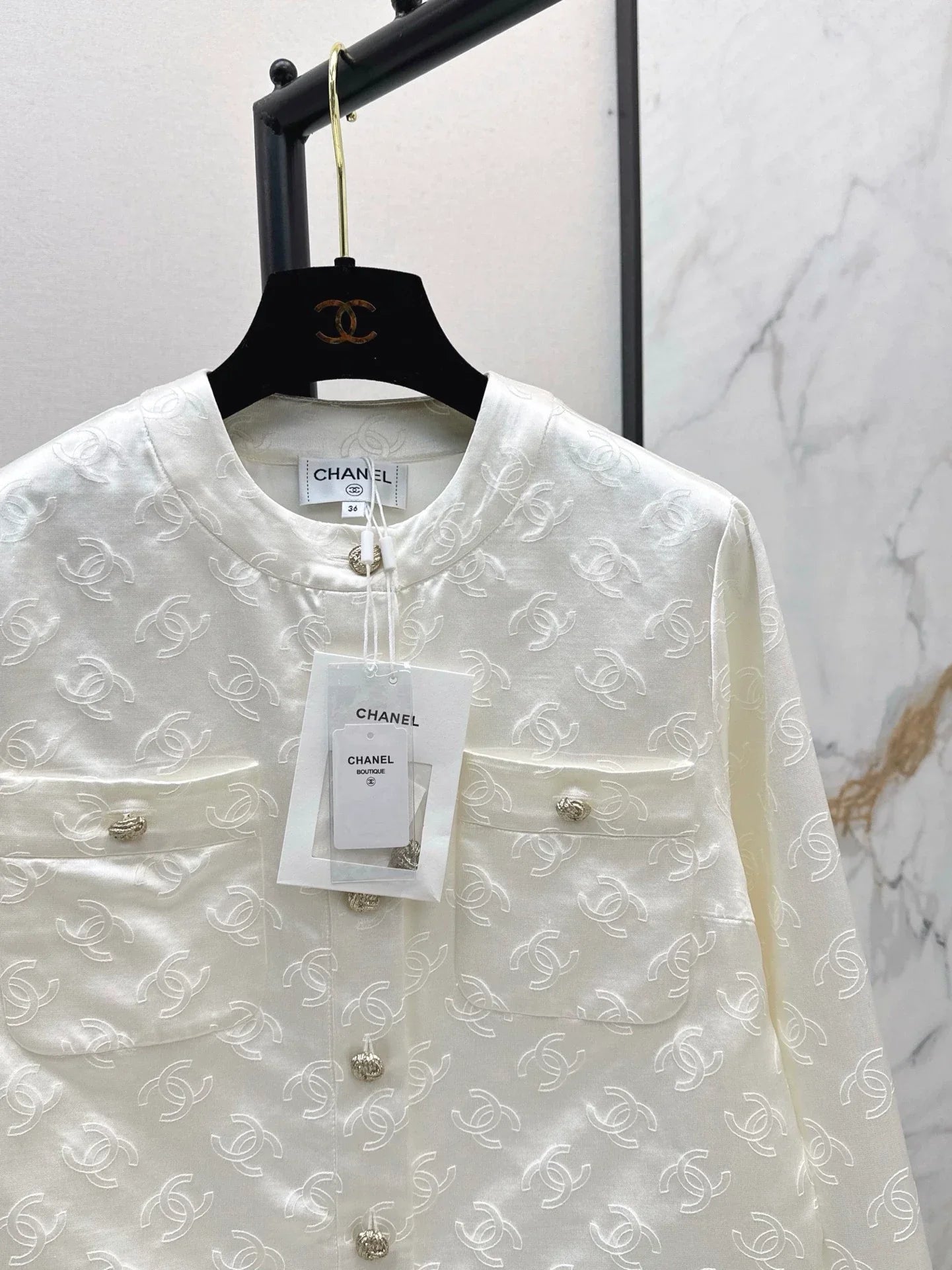 25fw Round neck jacket jacket