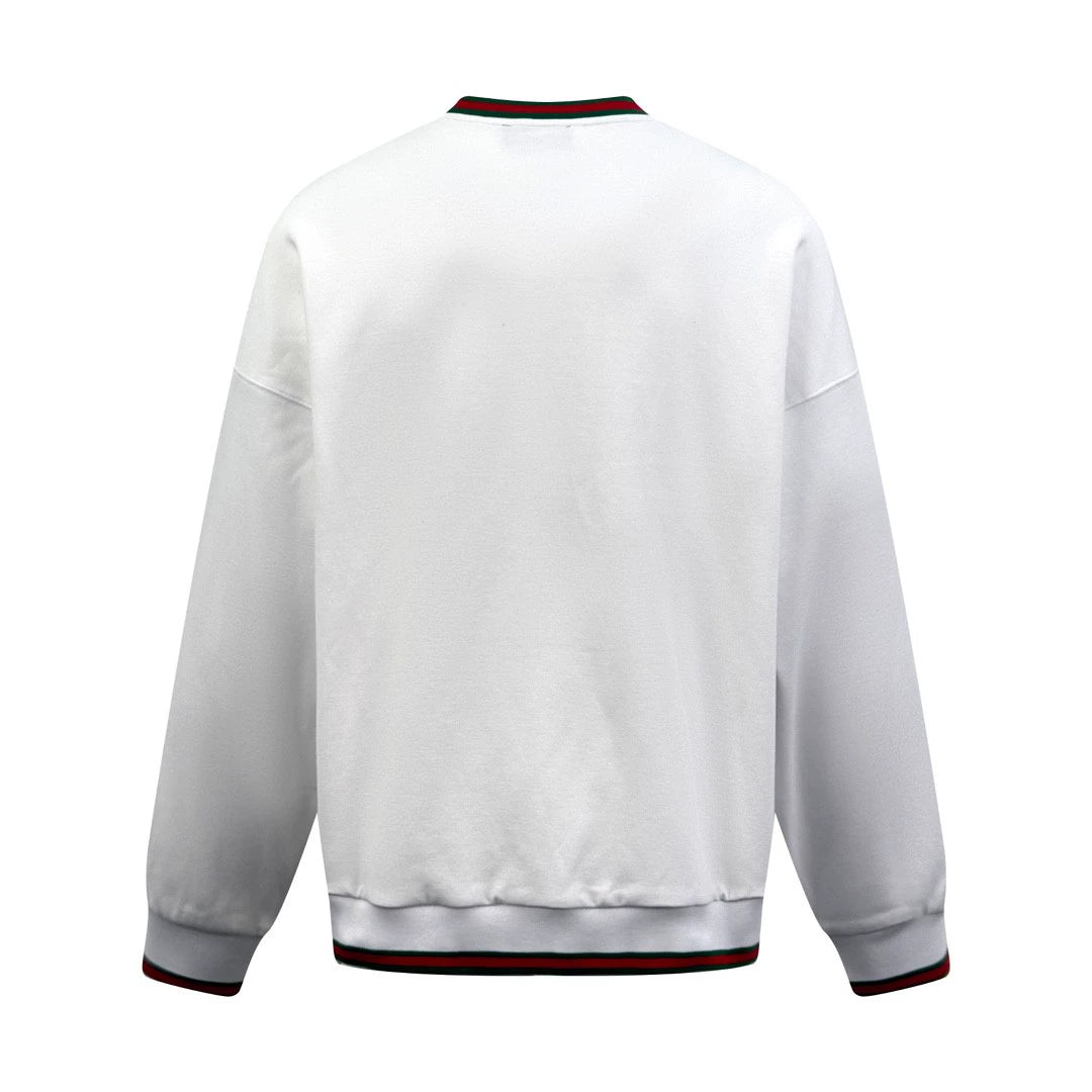 25fw Alphabet woven sweatshirt