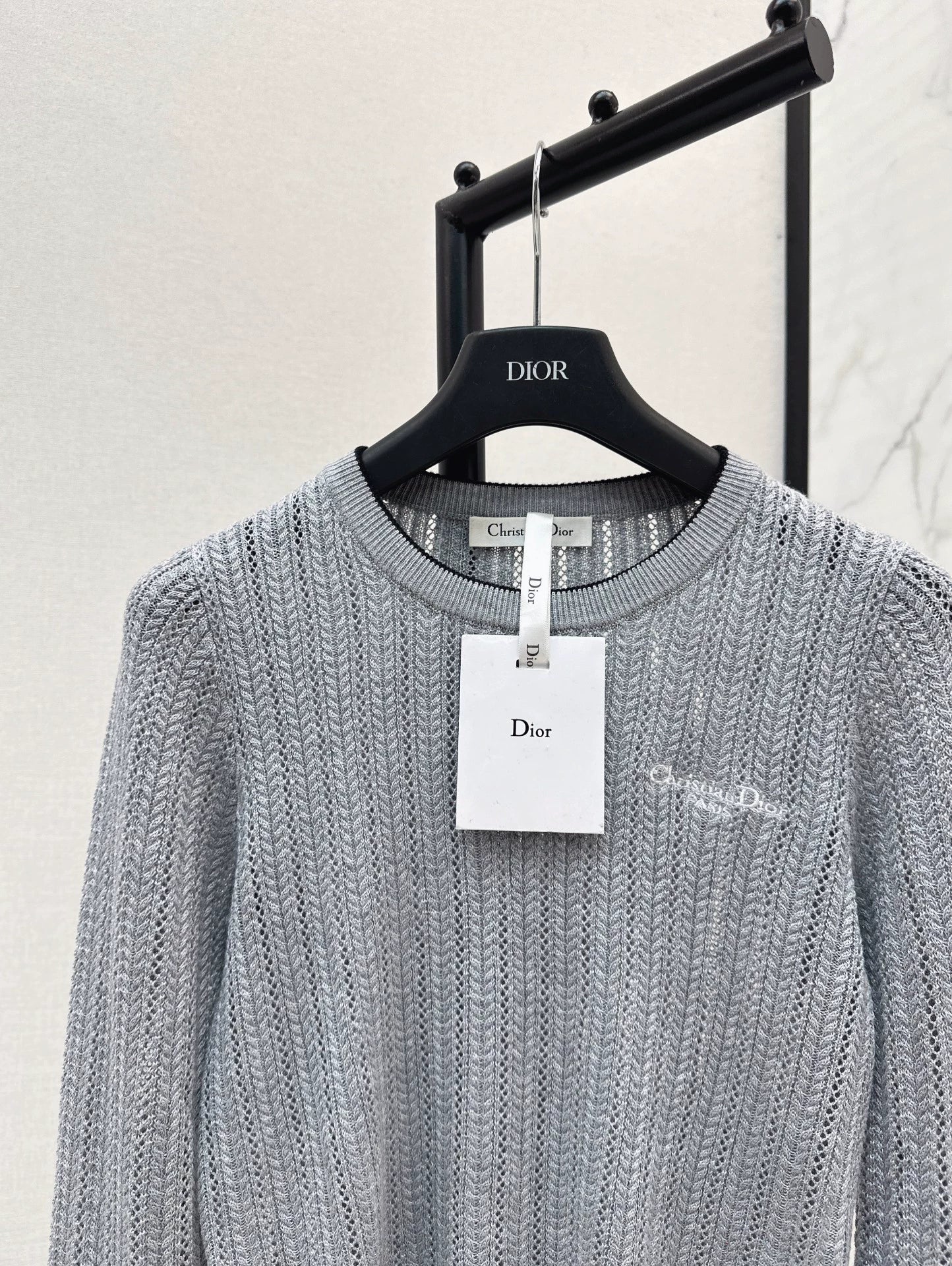25fw Long sleeved knitted sweater
