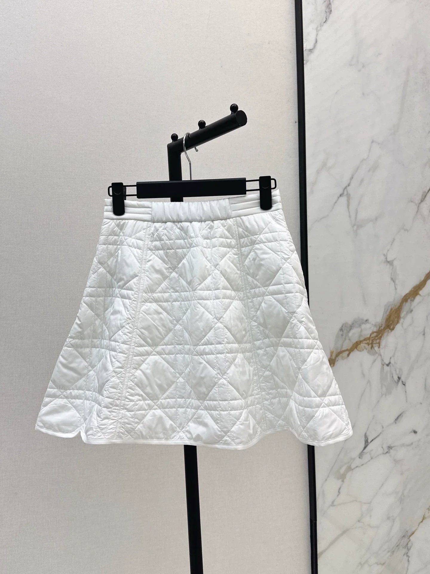25fw Cotton padded short skirt