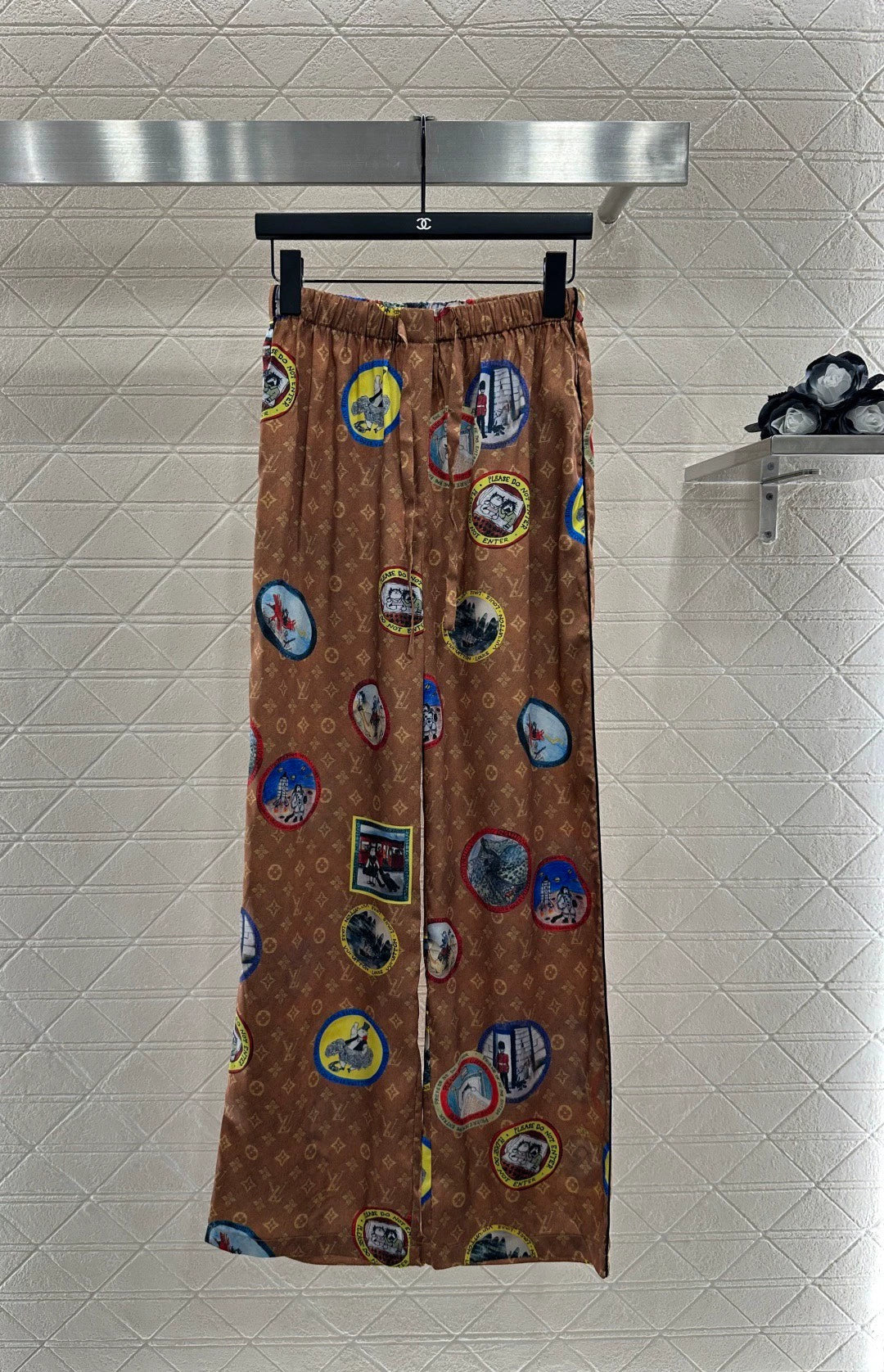 25fw Full printed pajamas