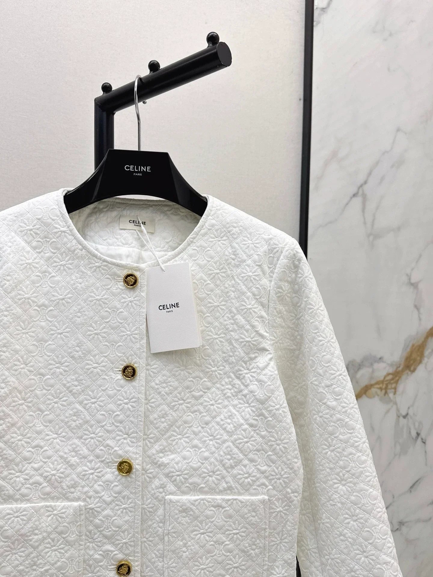 25fw Floral Embroidered Jacket