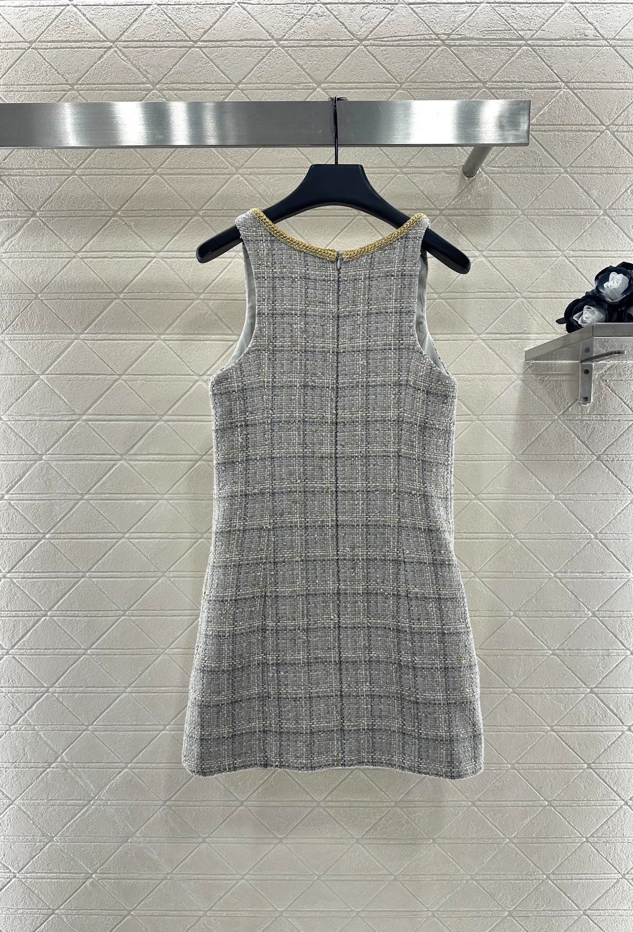 C 25 Wool woolen vest skirt