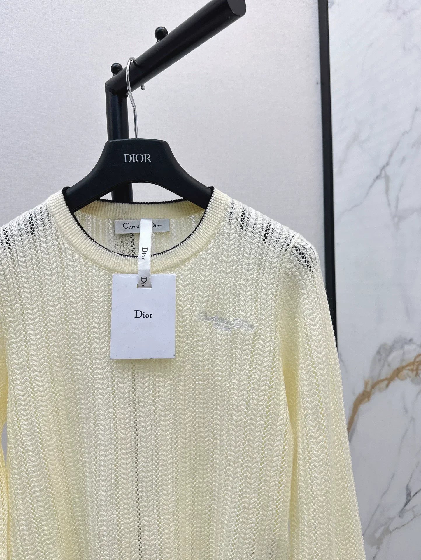 25fw Long sleeved knitted sweater