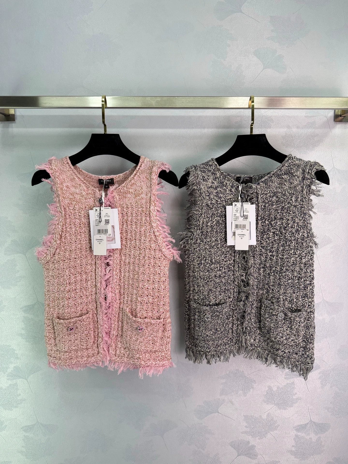 2025 fringed knitted vest