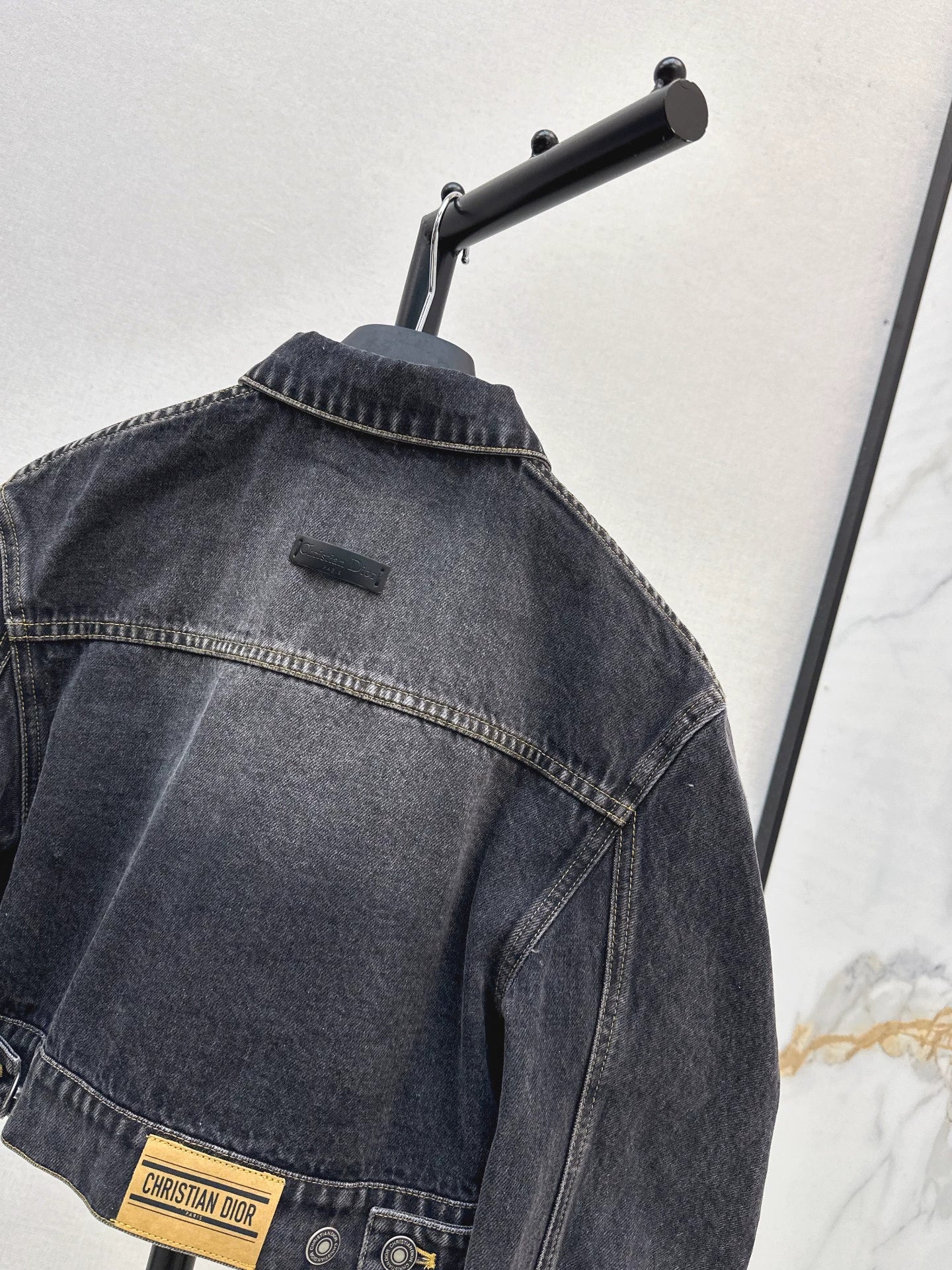 25fw Short denim jacket